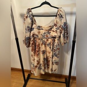 Abercrombie Puff Sleeve Dress